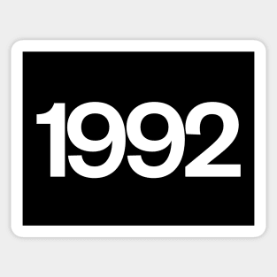 1992 Sticker